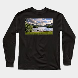 Derwentwater View From Crow Park Keswick Long Sleeve T-Shirt